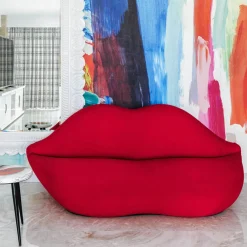 Bocca Red Limited Edition Sofa by Studio 65