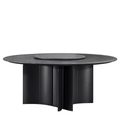 Bolgheri Round Stone Outdoor Dining Table