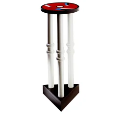 Bombay Side Table by Nathalie Du Pasquier - Memphis Milano