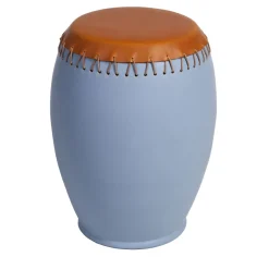 Bombo Azure Stool by Nestor Perkal