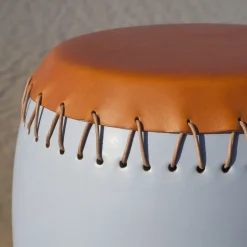 Bombo Azure Stool by Nestor Perkal