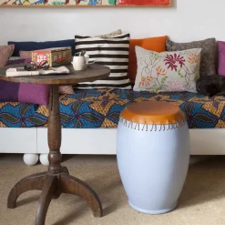 Bombo Azure Stool by Nestor Perkal