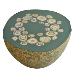 BonBon Irregular Golden & Green Coffee Table #2