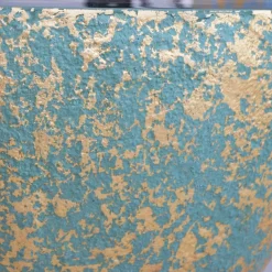 BonBon Irregular Golden and Powder Blue Coffee Table