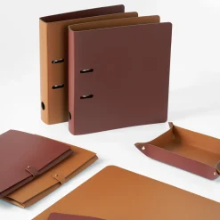 Bordeaux Leather Folder