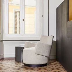 Boris Low Armchair by Dainelli Studio