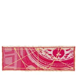 Borromi Double-Sided Runner in Fucsia & Plankton Yellow