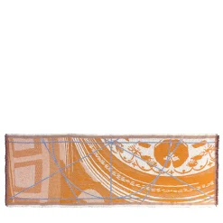 Borromini Double-Sided Runner in Hermes Orange and Blitzblau