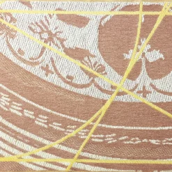 Borromini Double-Sided Runner in Pink and Titty Yellow