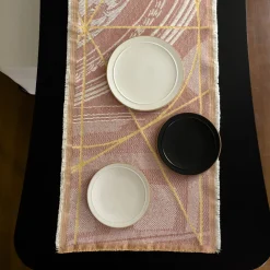 Borromini Double-Sided Runner in Pink and Titty Yellow