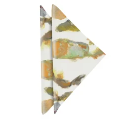 Botanica Set of 2 print linen napkins