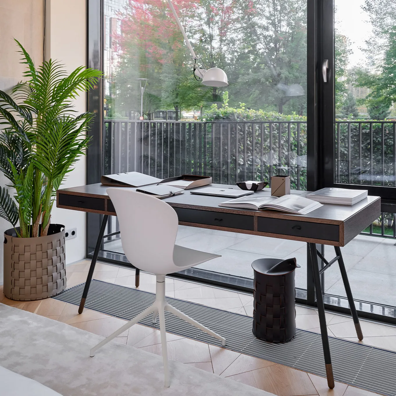 Bottega Cappuccino All Purpose Basket by Ekaterina Borovkova