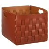 Bottega Cognac/Bordeaux All Purpose Basket by Ekaterina Borovkova