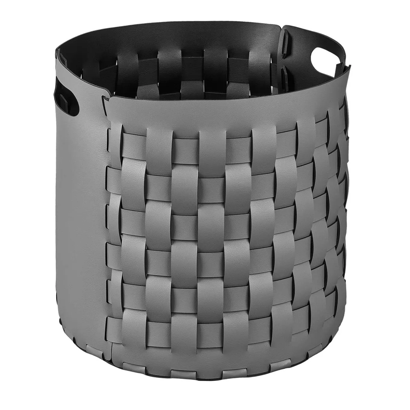 Bottega Gray/Black All Purpose Basket by Ekaterina Borovkova