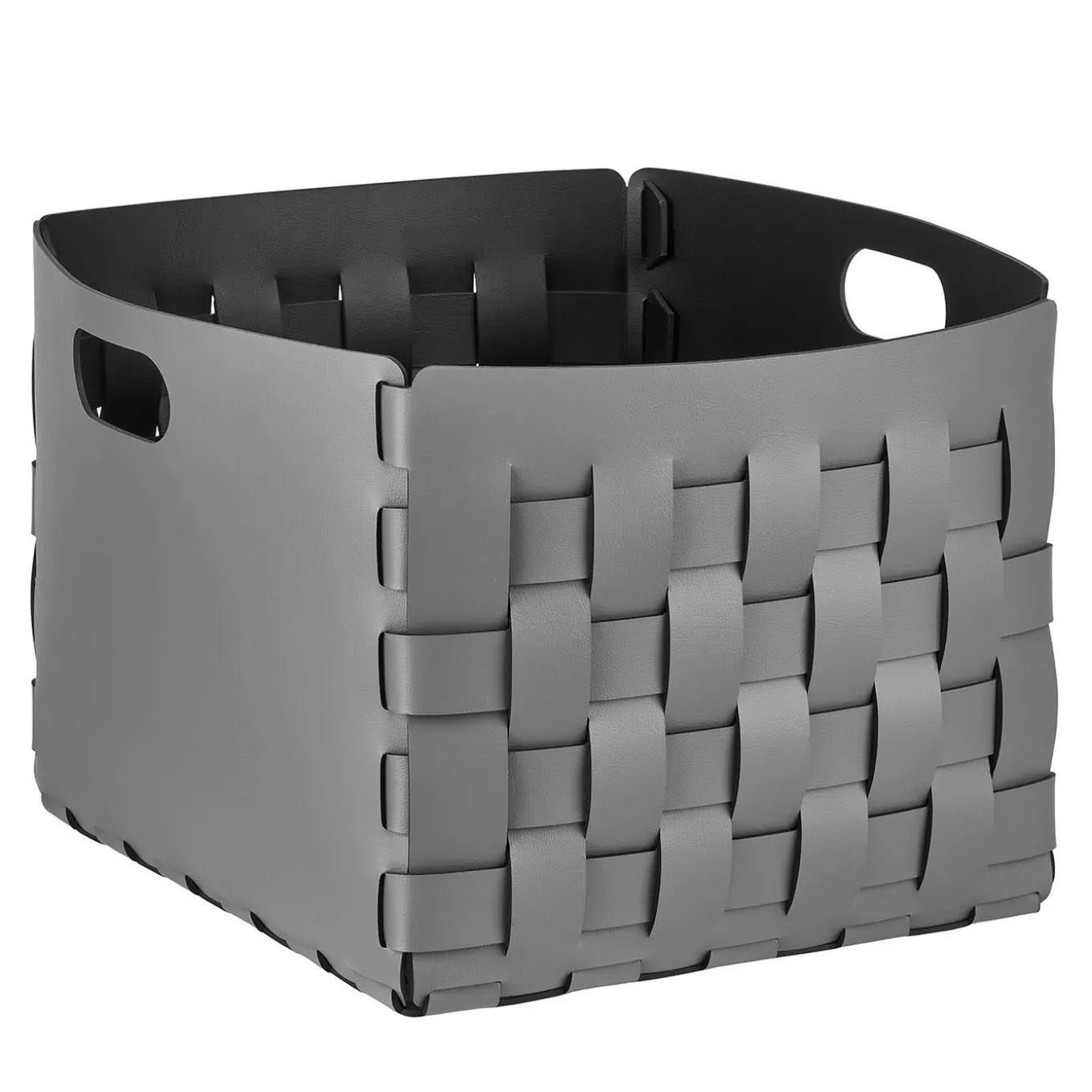 Bottega Gray/Black All Purpose Basket by Ekaterina Borovkova