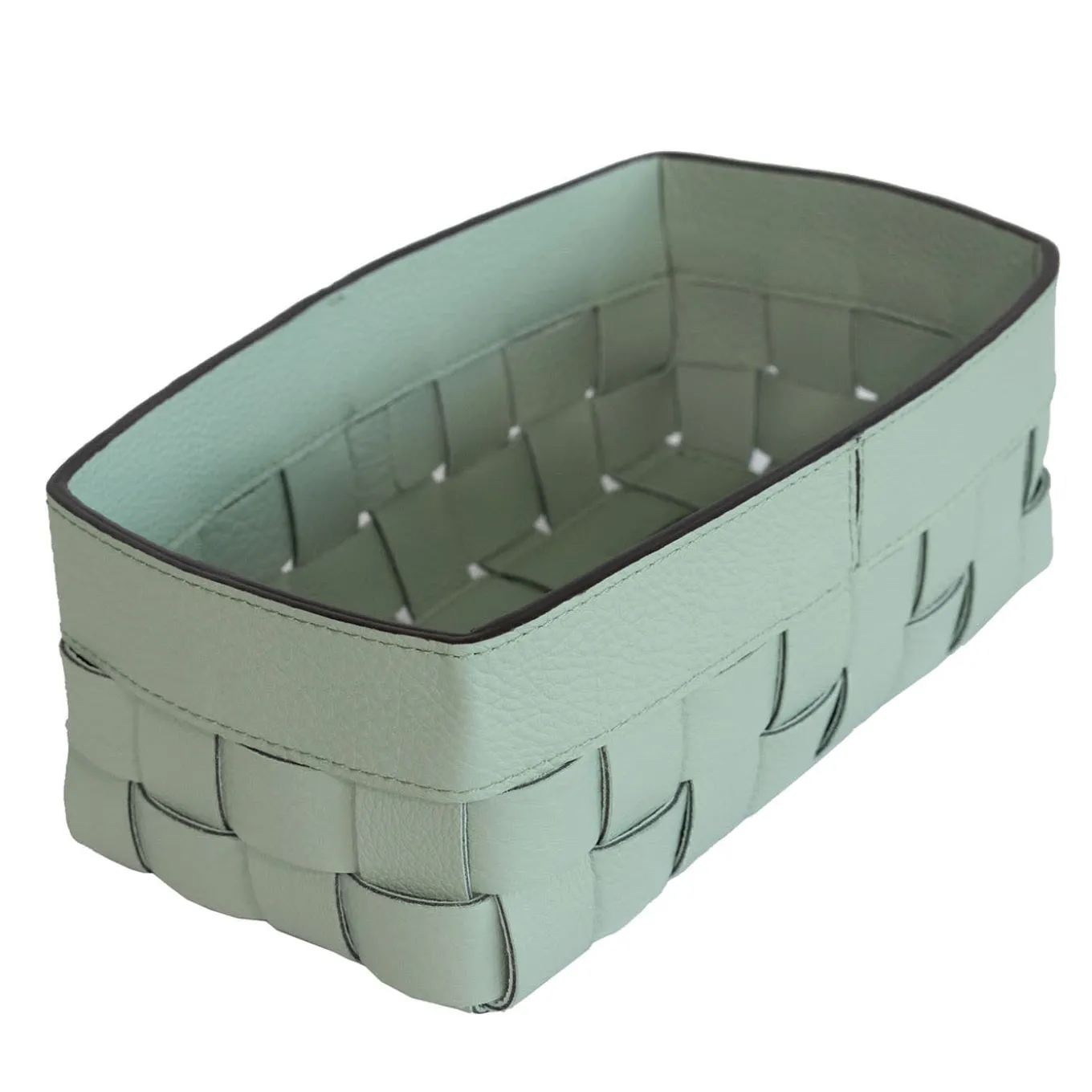 Bottega Smeralda Green Small Basket