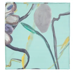 Bouquet Blue Tablecloth