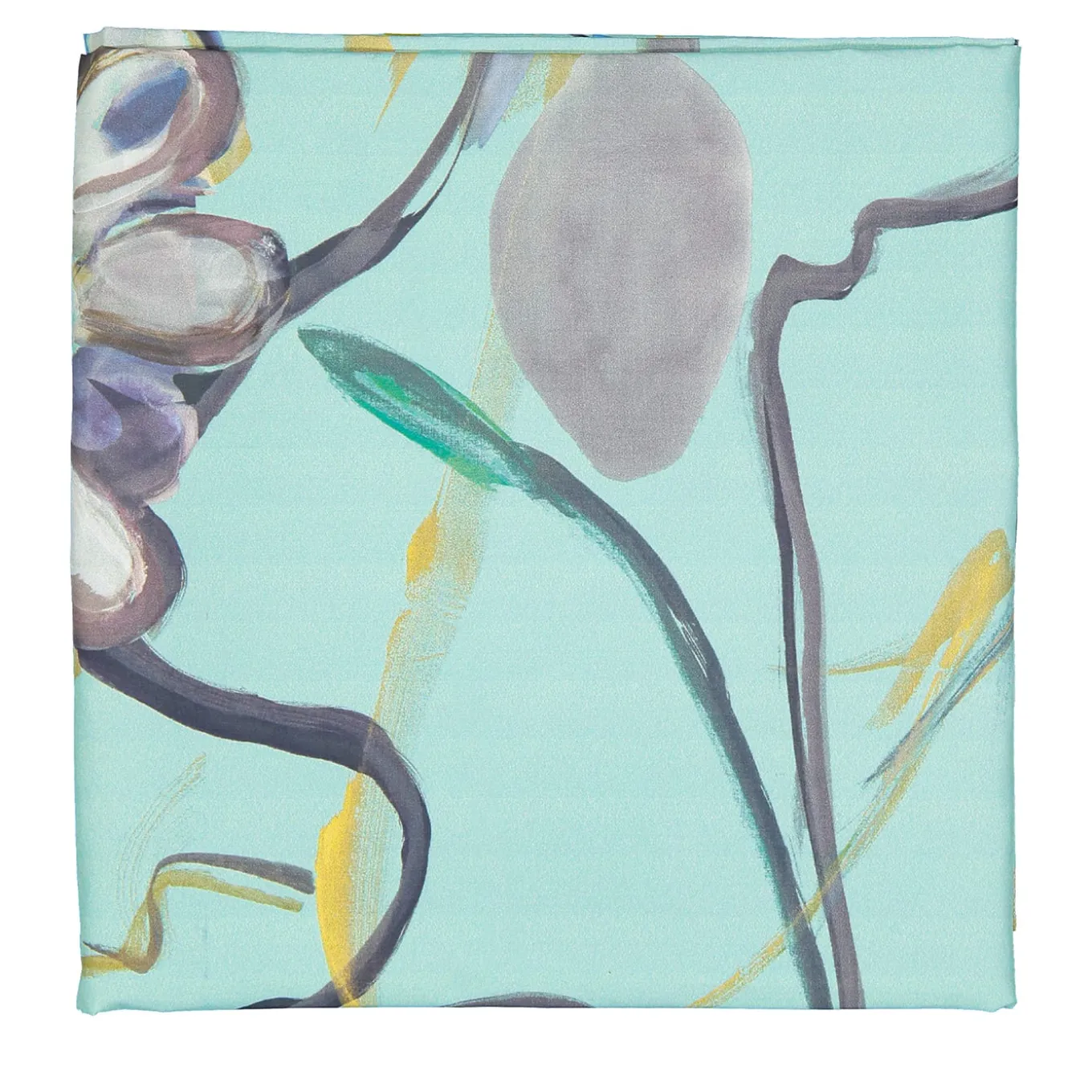 Bouquet Blue Tablecloth