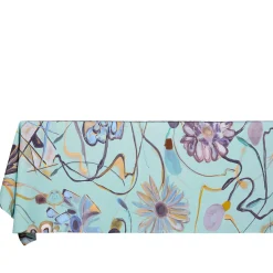 Bouquet Blue Tablecloth