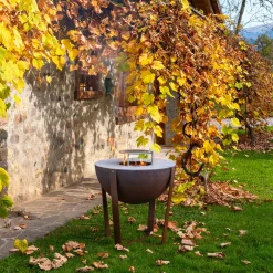 BQ154 Iris half-sphere Iron Barbecue