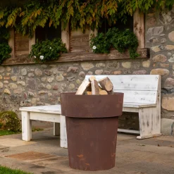 BR136 Vaso Corten Steel Fire Pit
