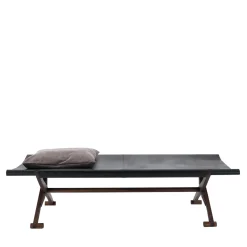 Branda Leather Bench by Enrico Tonucci