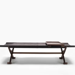 Branda Leather Bench by Enrico Tonucci