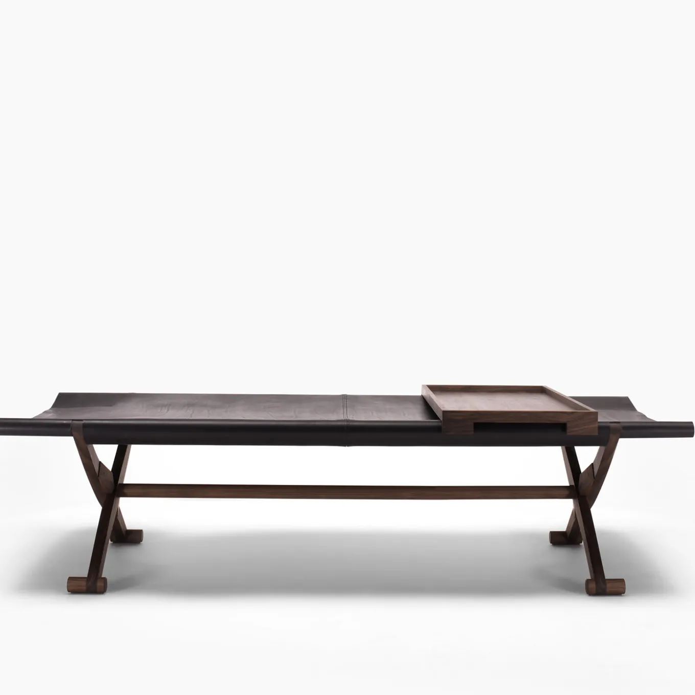 Branda Leather Bench by Enrico Tonucci
