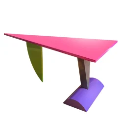 Brazil Side Table by Peter Shire - Memphis Milano