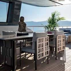 Break Outdoor Dining Tables by Ludovica+Roberto Palomba