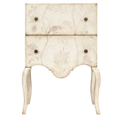 Brenta Monochromatic Foliage Nightstand
