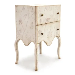 Brenta Monochromatic Foliage Nightstand