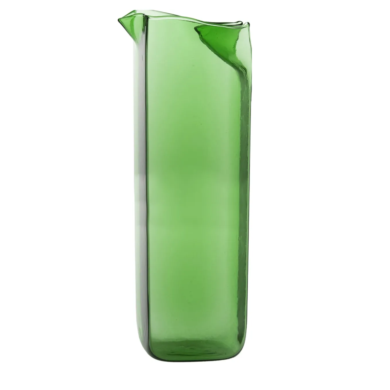 Bricco Green Glass Pitcher