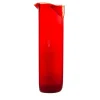 Bricco Red Glass Pitcher