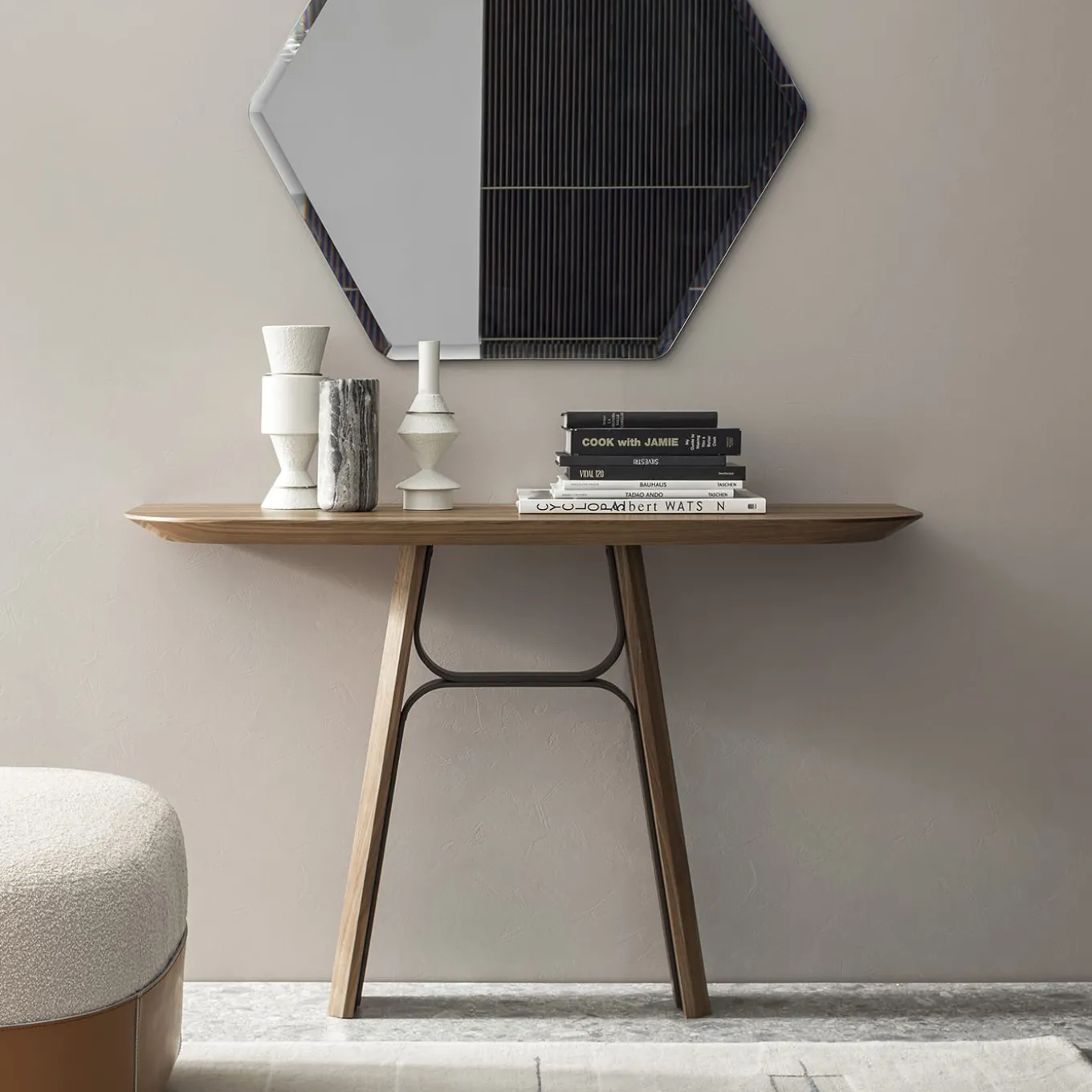 Bridge Canaletto Walnut Console