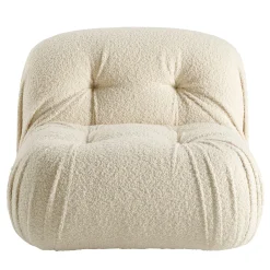 Brompton Ivory Bouclè Armchair