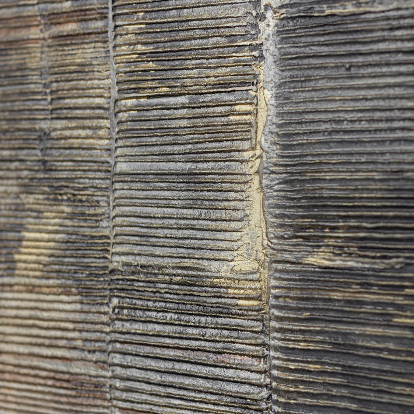 Bronze Four-Panel Room Divider