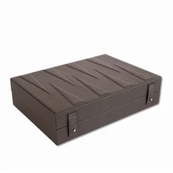 Brown Backgammon Box Game