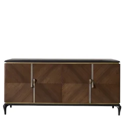 Brown 4-Door Sideboard