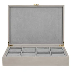 Brown Leather Prestige Watches Box