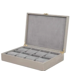 Brown Leather Prestige Watches Box