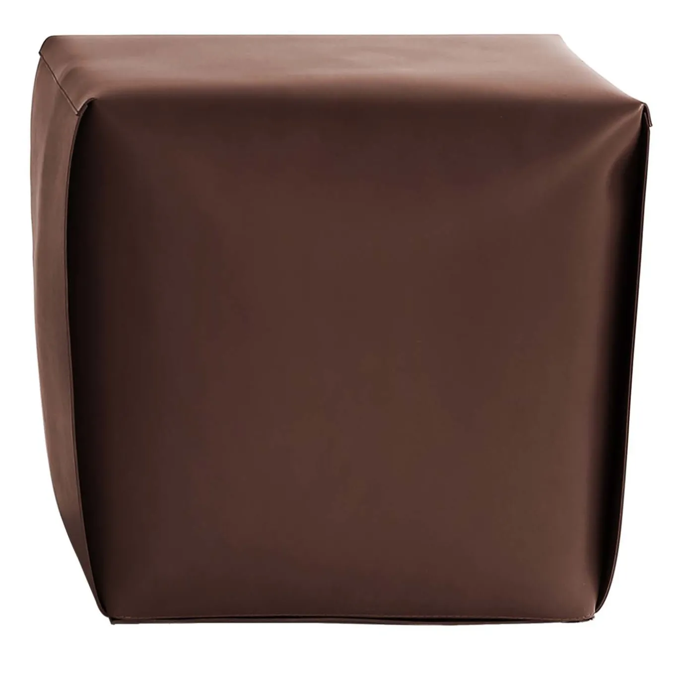 Brown Tall Bao Ottoman by Viola Tonucci