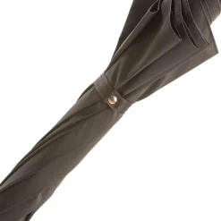 Brown Umbrella with French Bulldog Handle