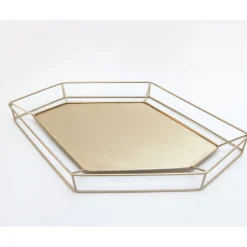 Brushed Brass Kite Tray
