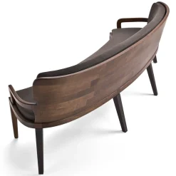 Bulle Curved Bench by Archer and Humphryes