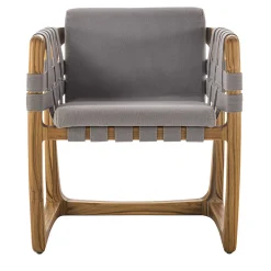 Bungalow Gray Armchair by Jamie Durie