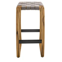 Bungalow Gray Bar Stool by Jamie Durie