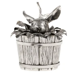 Bunny Sterling Silver Sugar Container