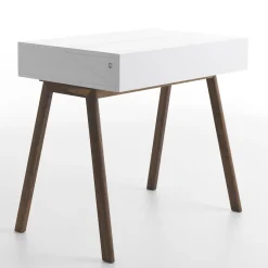Bureau White Writing Desk by Esa Vesmanen