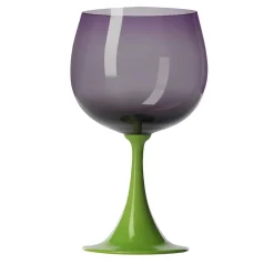 Burlesque Periwinkle Burgundy Glass by NasonMoretti and Stefano Marcato